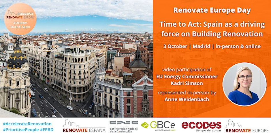 Time to Act: recognising Spain’s key role in enabling renovation in Europe.